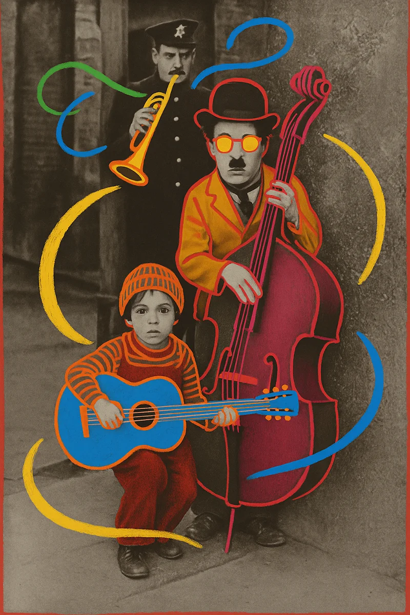 Chaplin con música en vivo